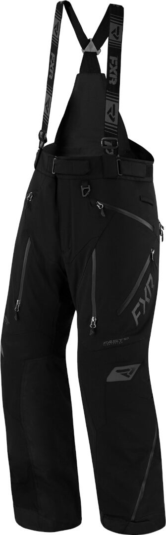 FXR Renegade FX 2023 Snowmobil Latzhose schwarz XXL Abbildung 1