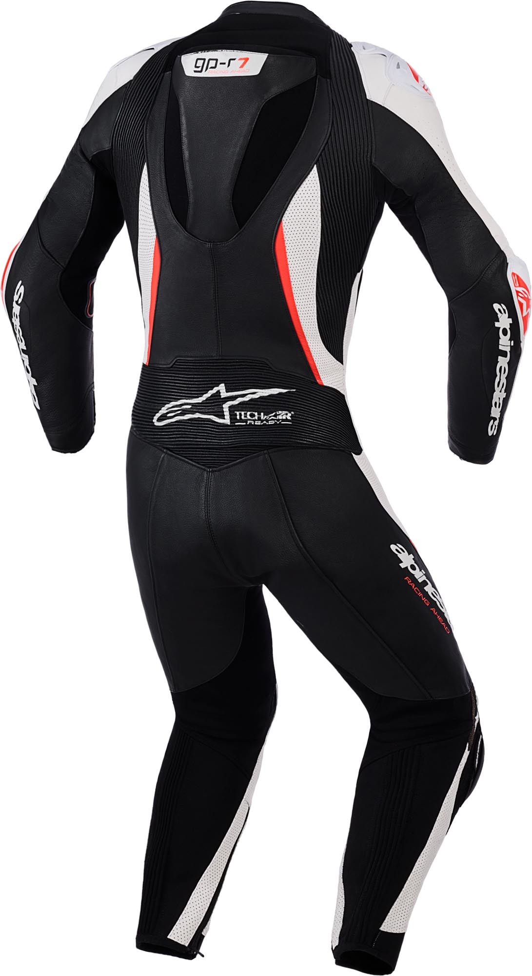 Alpinestars Stella GP-R7 Ladies Two Piece Motorcycle Leather Suit black/white/red 46 Figure 2