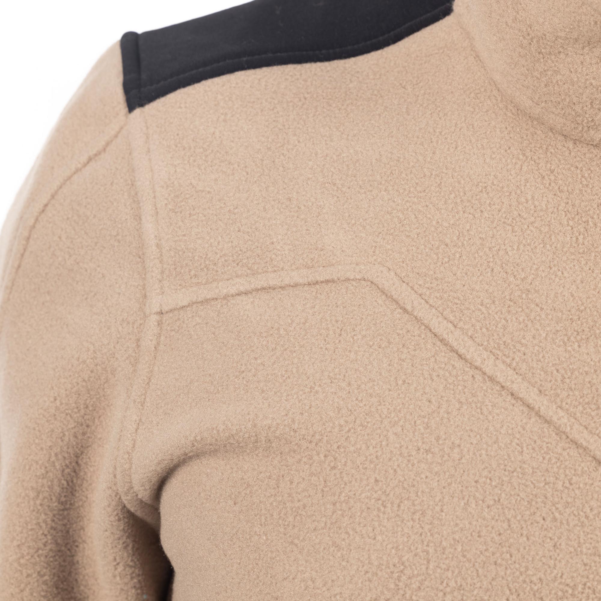 Klim Teton Crest Fleece Jacke beige/schwarz S Abbildung 4