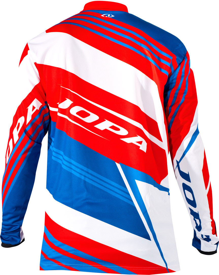 Jopa Fixion MX/BMX Jersey vermelho/azul M Figura 2