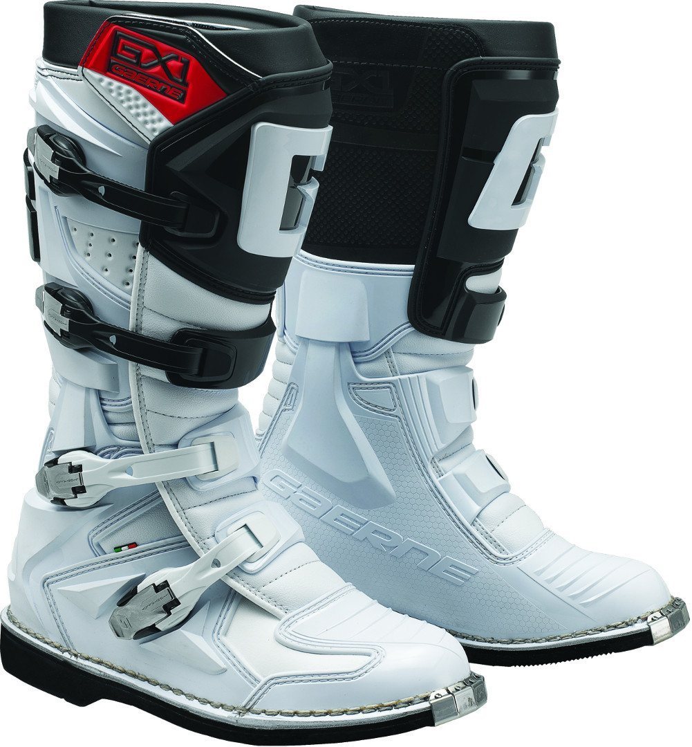 Gaerne GX-1 Goodyear Motocross Boots white 45 Figure 1