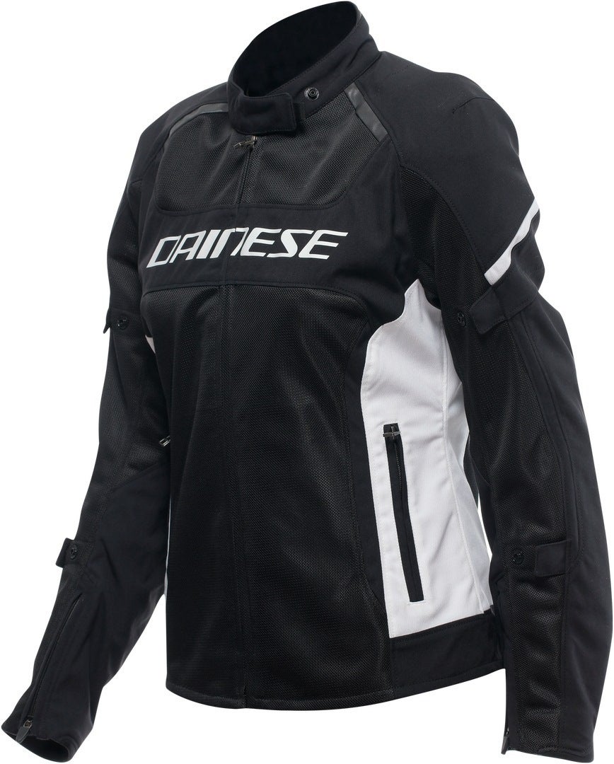 Dainese Air Frame 3 Ladies Motorcycle Textile Jacket black/white 42 Figure 1