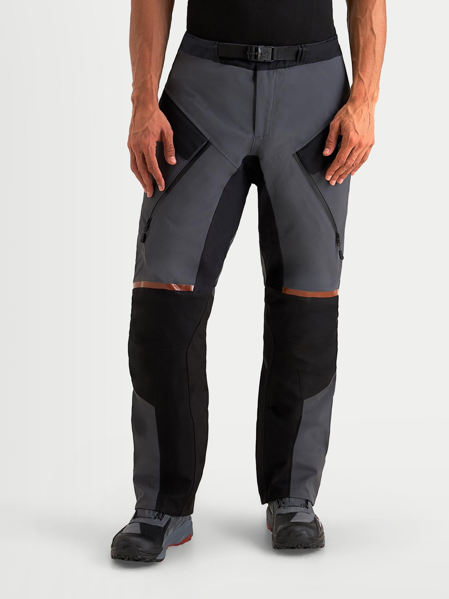 Alpinestars ST-7 V2 2L Gore-Tex vandtætte motorcykeltekstilbukser grå/sort S Figur 9