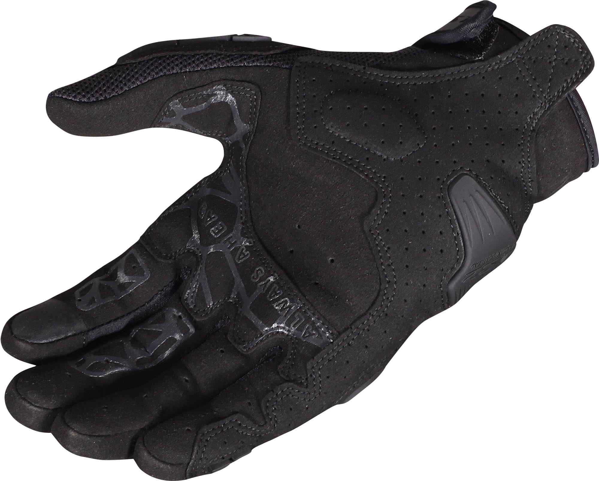 LS2 All Terrain II Motorcycle Gloves black M Figure 2