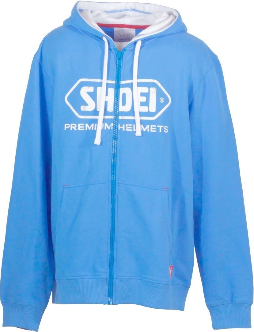 Shoei Zip Hoodie bleu clair M Figure 1