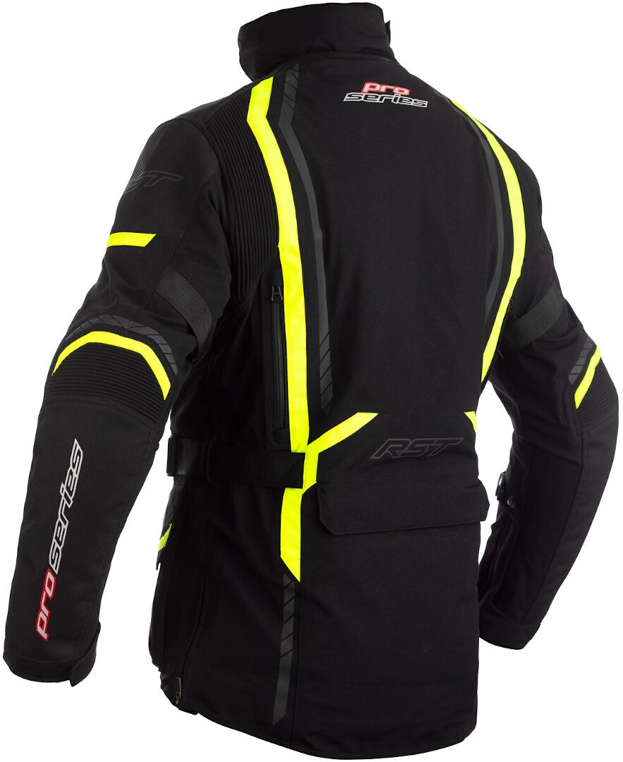 RST Pro Series Pathfinder Motorcycle Texte Jacket black/neon-yellow 3XL Figure 2