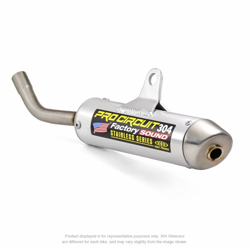 PRO CIRCUIT 304 Capac de capăt din aluminiu/oțel inoxidabil periat KTM/Husqvarna Figura 2