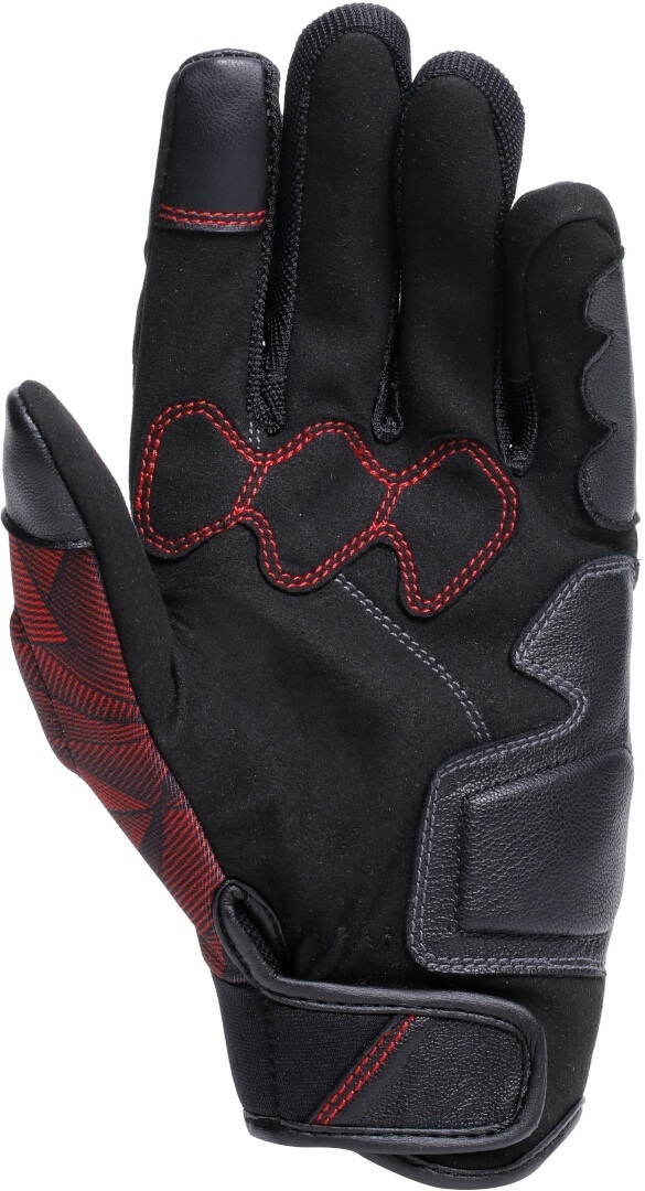 Dainese Ermex Motorcykel handsker sort/rød XL Figur 3