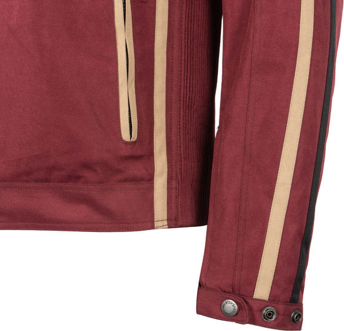 Helstons King Motorrad Textiljacke burgunderrot L Abbildung 6