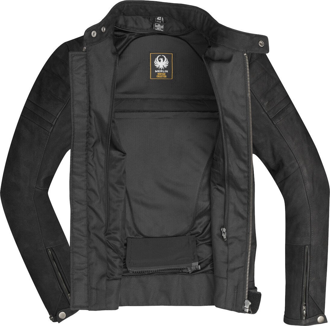 Merlin Alton Motorcycle Leather Jacket black XXL Figure 4