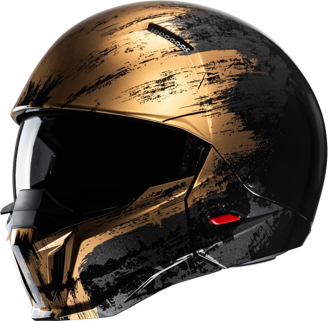 HJC i20 Furia Jethelm schwarz/bronze M (57/58) Abbildung 1