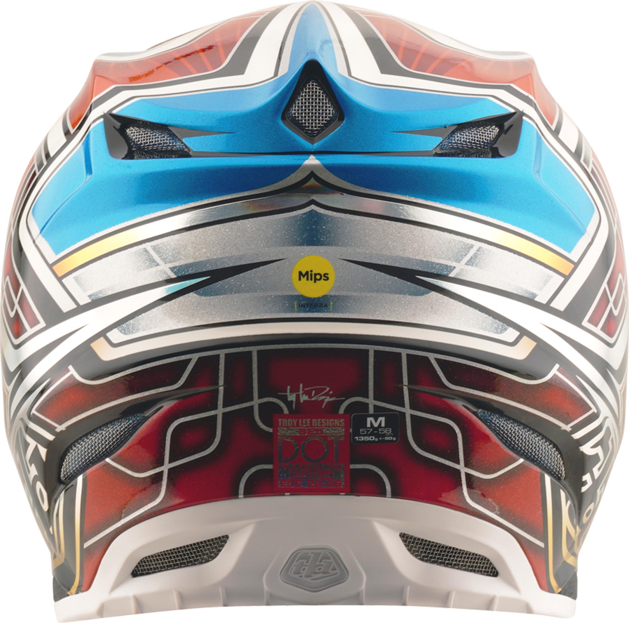 Troy Lee Designs SE5 Carbon Lowrider MIPS Motocross Helm M Abbildung 4