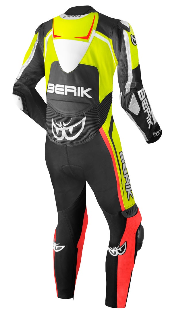 Berik Race-Tech One Piece Motorcycle Leather Suit black/red/yellow 50 Figure 2