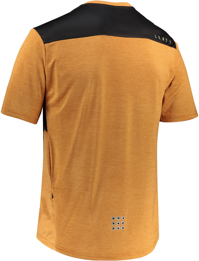 Leatt MTB Trail 1.0 Short Sleeve Tricoul de bicicletă portocaliu S Figura 4