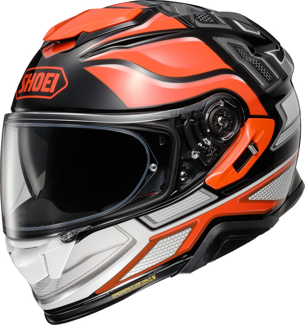Shoei GT-Air 2 Notch Hjälm orange/svart XL (61/62) Figur 1