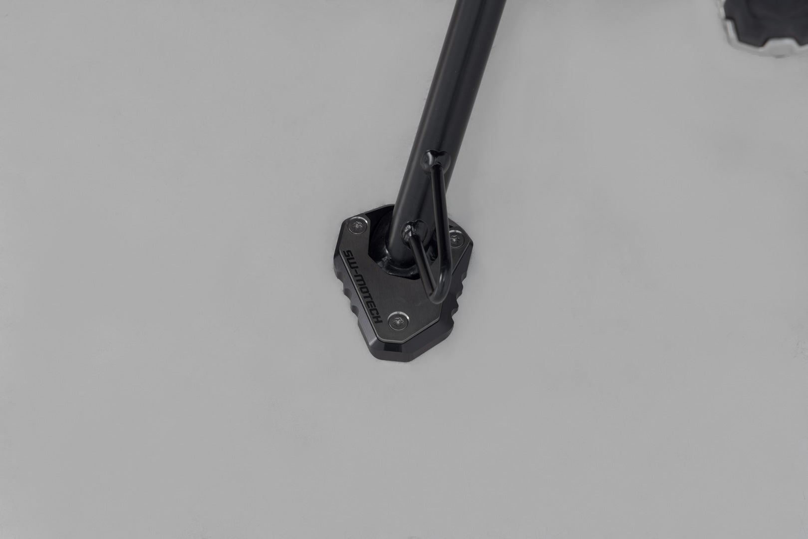 SW-Motech Extension for side stand foot - Black/Silver. Kawasaki models. Figure 2