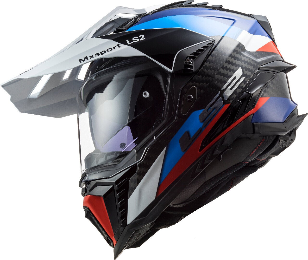 Side view of LS2 MX701 C Explorer Frontier G Motocross Helmet