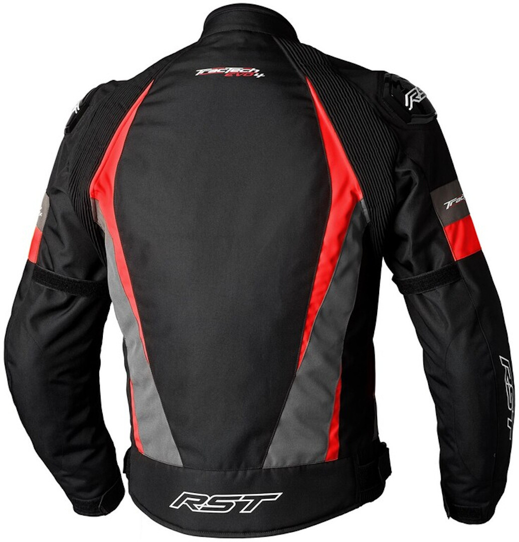 RST Tractech EVO 4 Chaqueta textil de motocicleta negro/gris/rojo M Figura 2