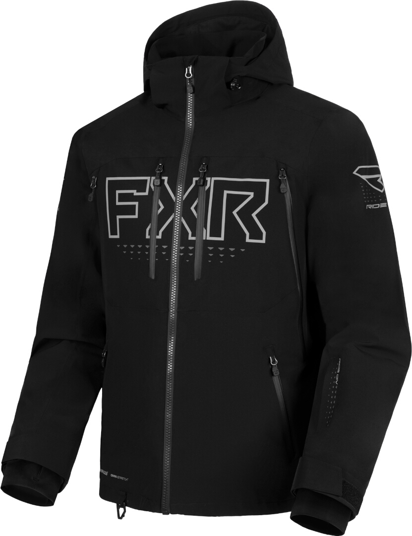 FXR Helium Pro 3-in-1 2025 Snowmobile Jacket black/grey S Figure 1