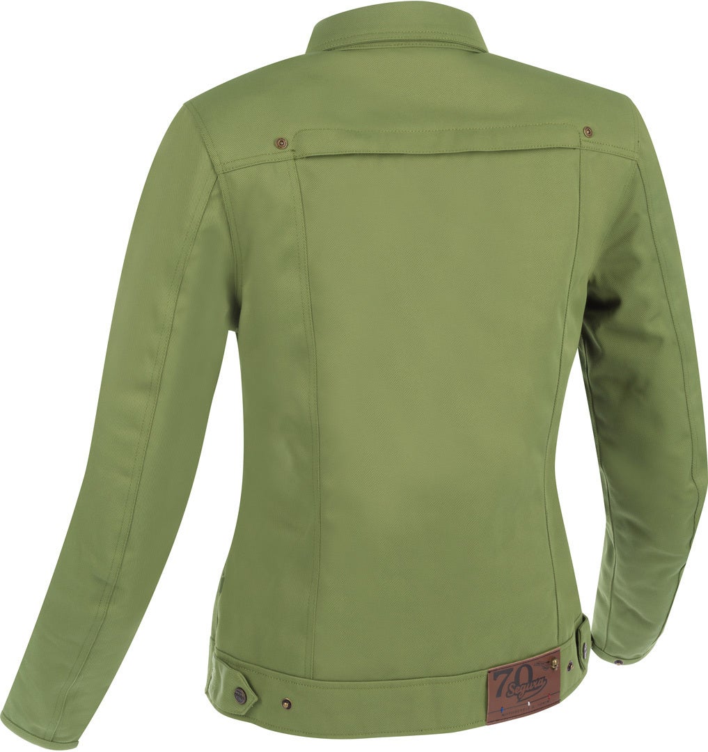 Segura Patrol Dames Motorfiets Textiel Jas Khaki 48 Figuur 8