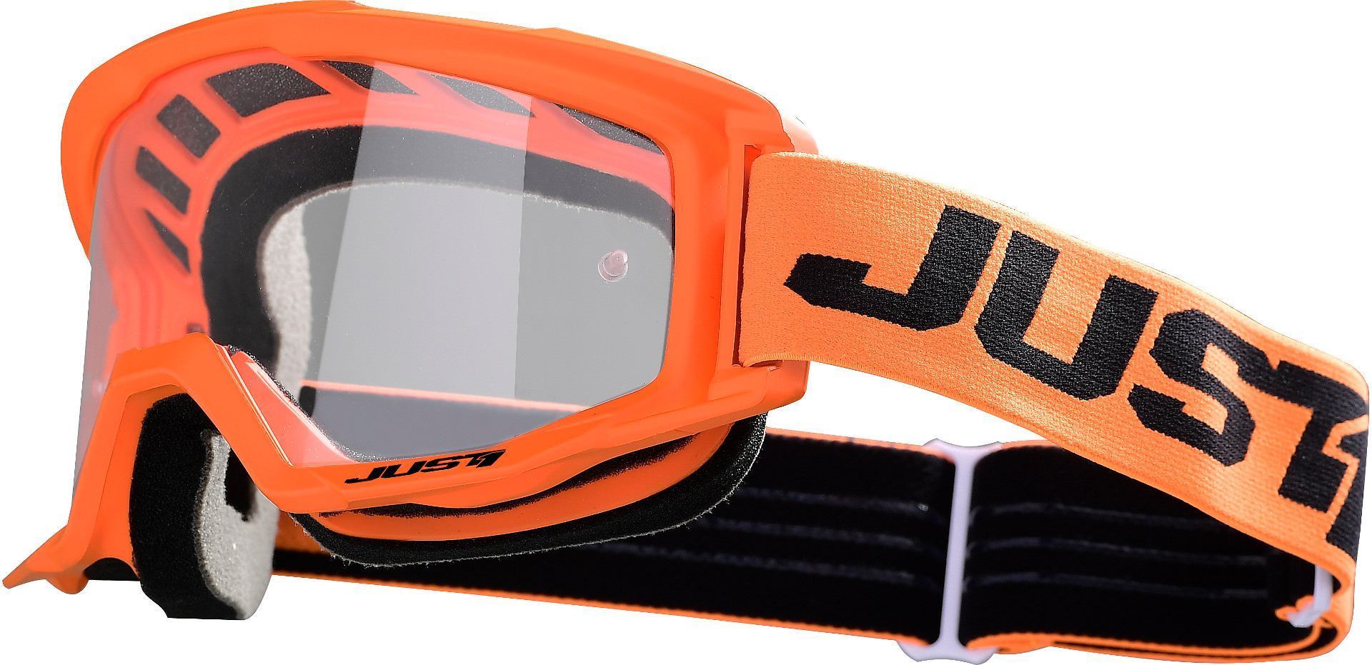 Just1 Vitro Ochelari de motocross Portocaliu/Negru Figura 1