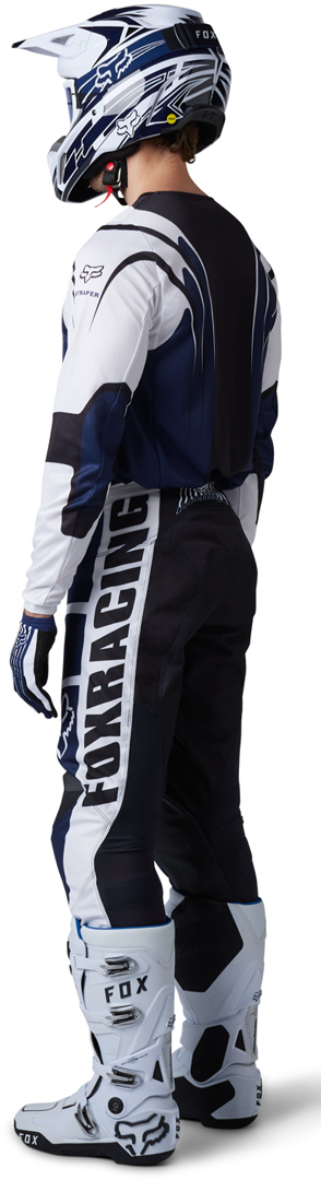FOX 180 GOAT Strafer Motocross Jersey blau L Abbildung 6