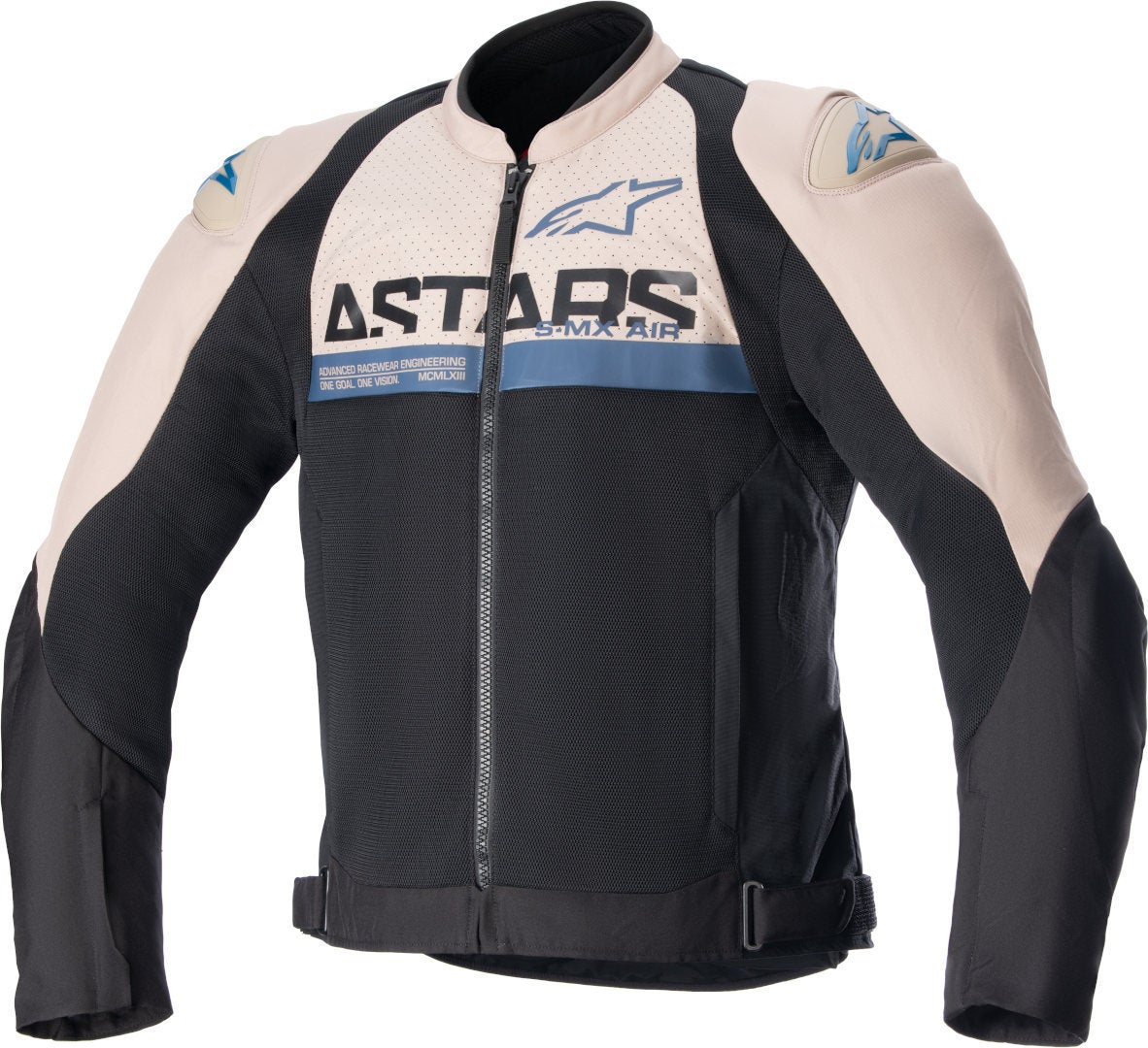 Alpinestars SMX Air Perforated Motorcycle Textile Jacket black/beige 4XL Figure 1