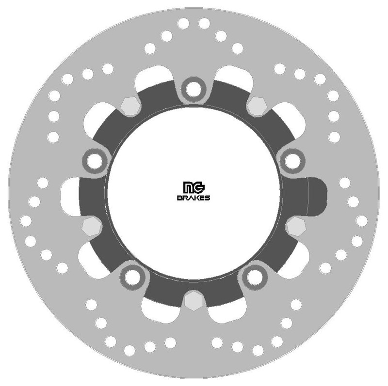 DISC DE FRÂNĂ NG Frâne NG Disc de frână fixă rotundă Figura 1