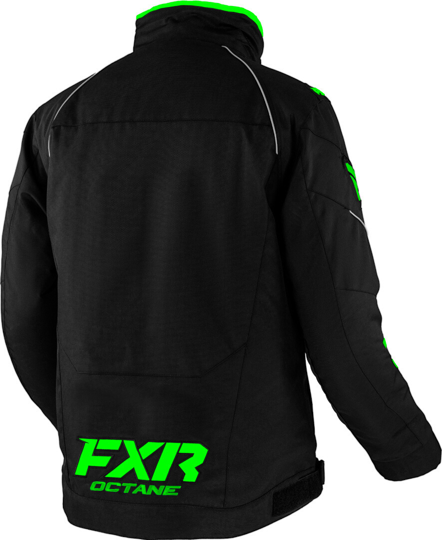 FXR Octane 2023 Snowmobile Jacket black/green M Figure 2