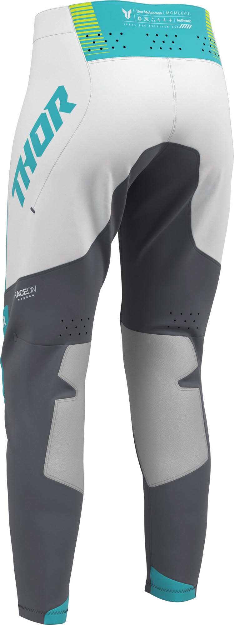 Thor Sportmode Velocity Ladies Motocross Pants grey 5/6 Figure 2