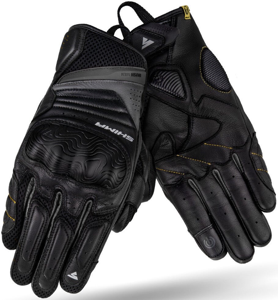 SHIMA Rush Guanti da moto nero M Figura 3