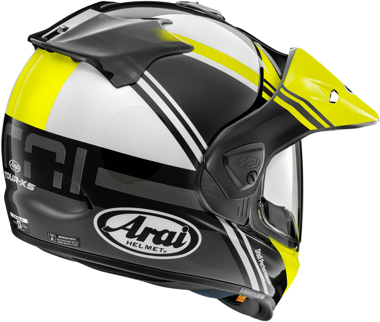 Arai Tour-X5 Cosmic Cască de motocross galben/negru/alb M (57/58) Figura 2
