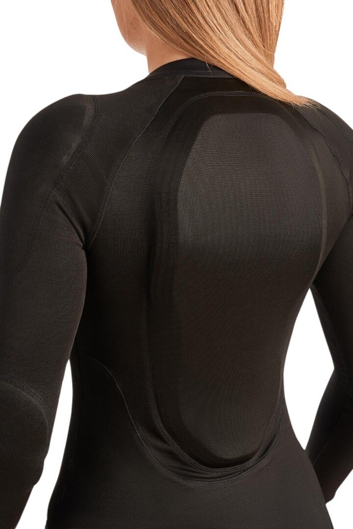 Side view of Pando Moto Shell WW 02 Ladies Long Sleeve Protector Shirt