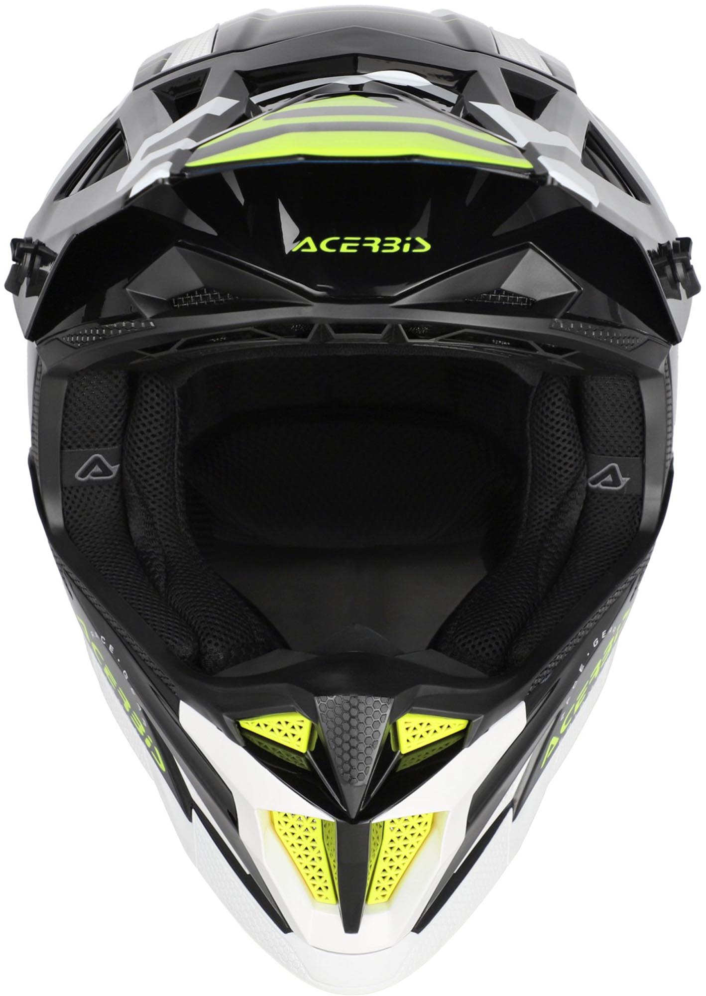 Acerbis T711 Graphic Cască de motocross alb/negru XS (53/54) Figura 4