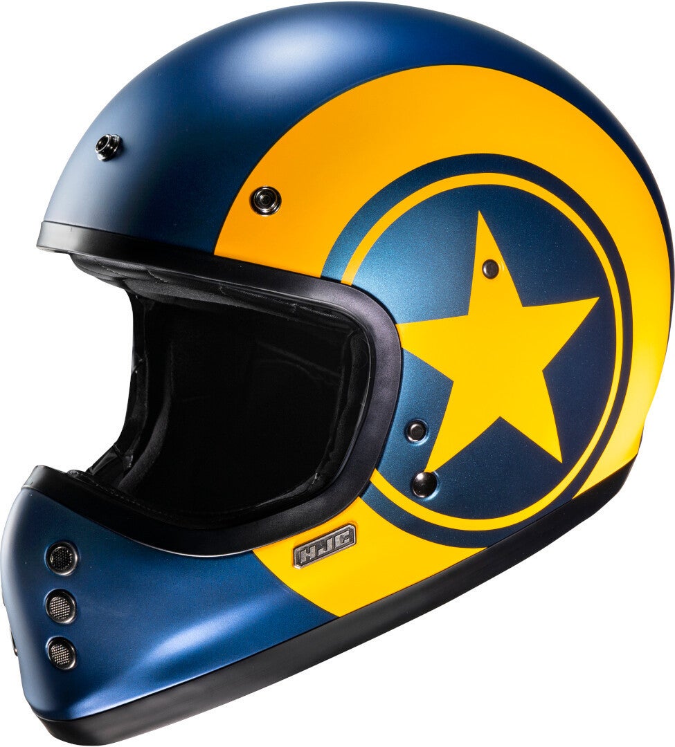 Side view of HJC V60 Nyx Helmet