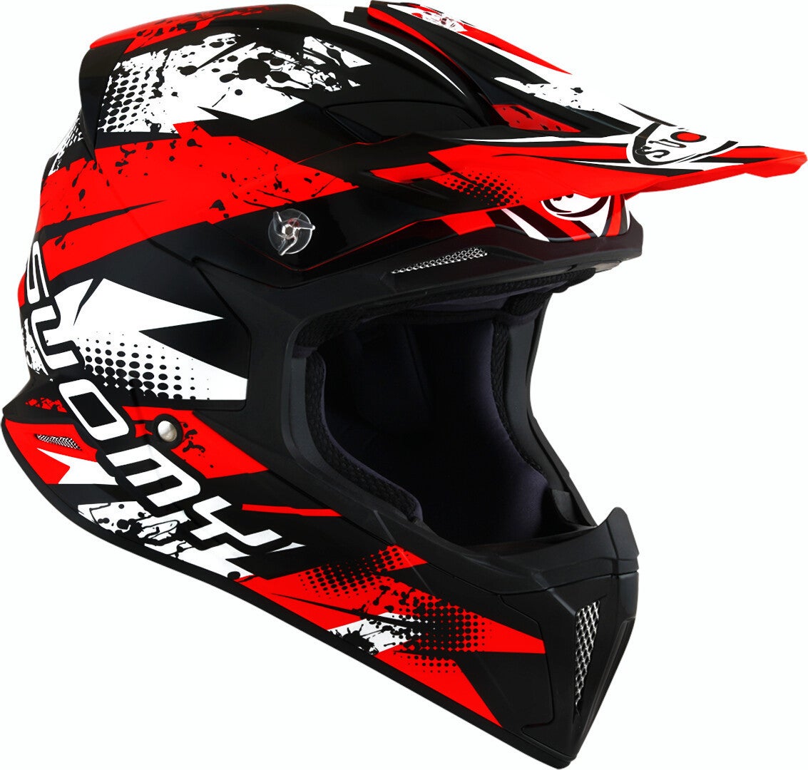 Suomy X-Wing Gap Casco Motocross rosso/nero/bianco M Figura 6