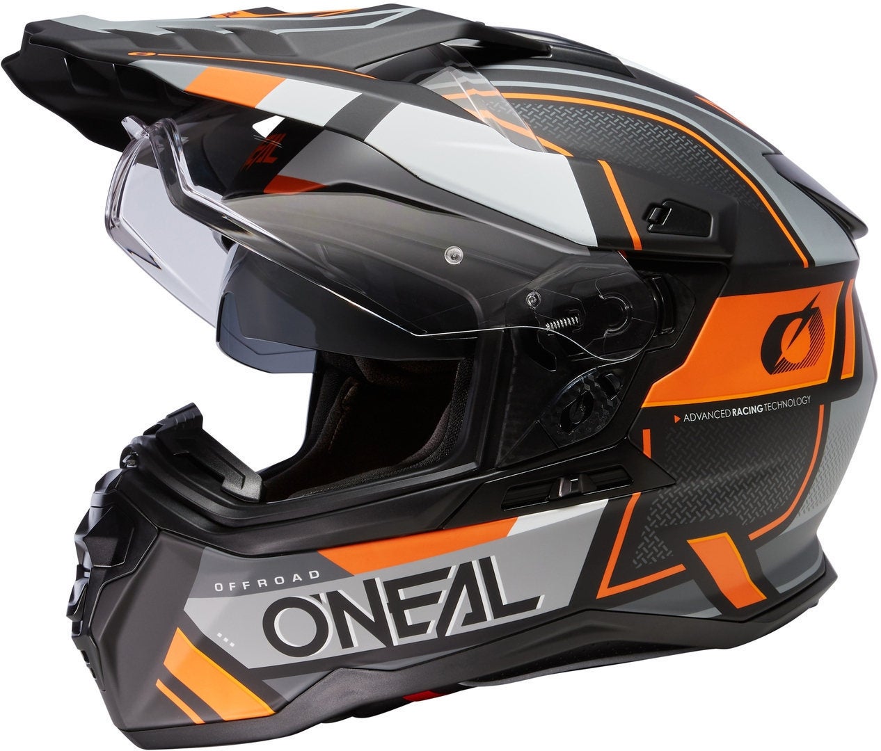 Oneal DSeries Square Motocross hjelm sort mat/orange XL (61/62) Figur 10