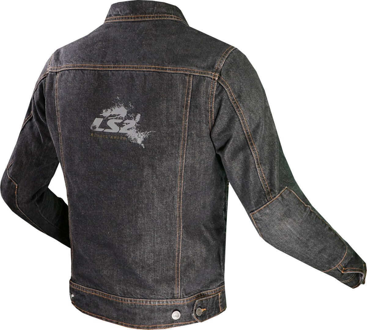 LS2 Oaky Motorcycle Textile Jacket black XL Figure 2