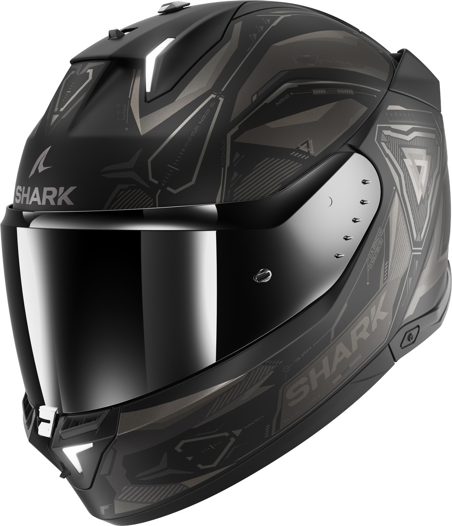 Shark Skwal i3 Linik Cască Negru mat/gri XXL (63/64) Figura 1