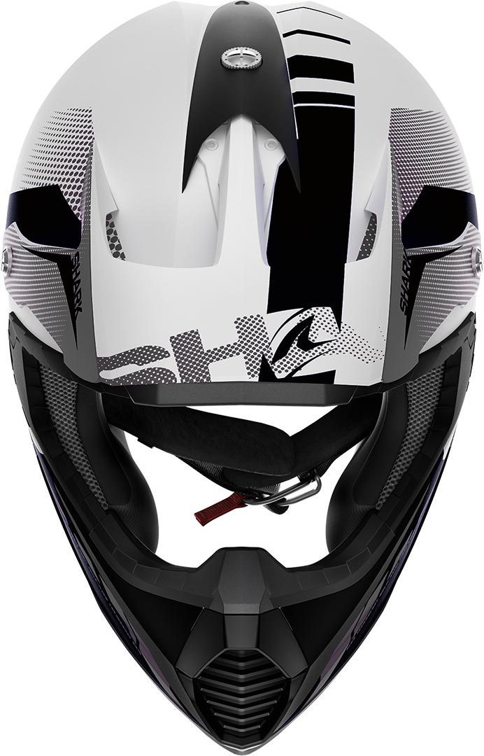 Shark Varial Anger Cască de motocross Alb/Negru XL (61/62) Figura 3
