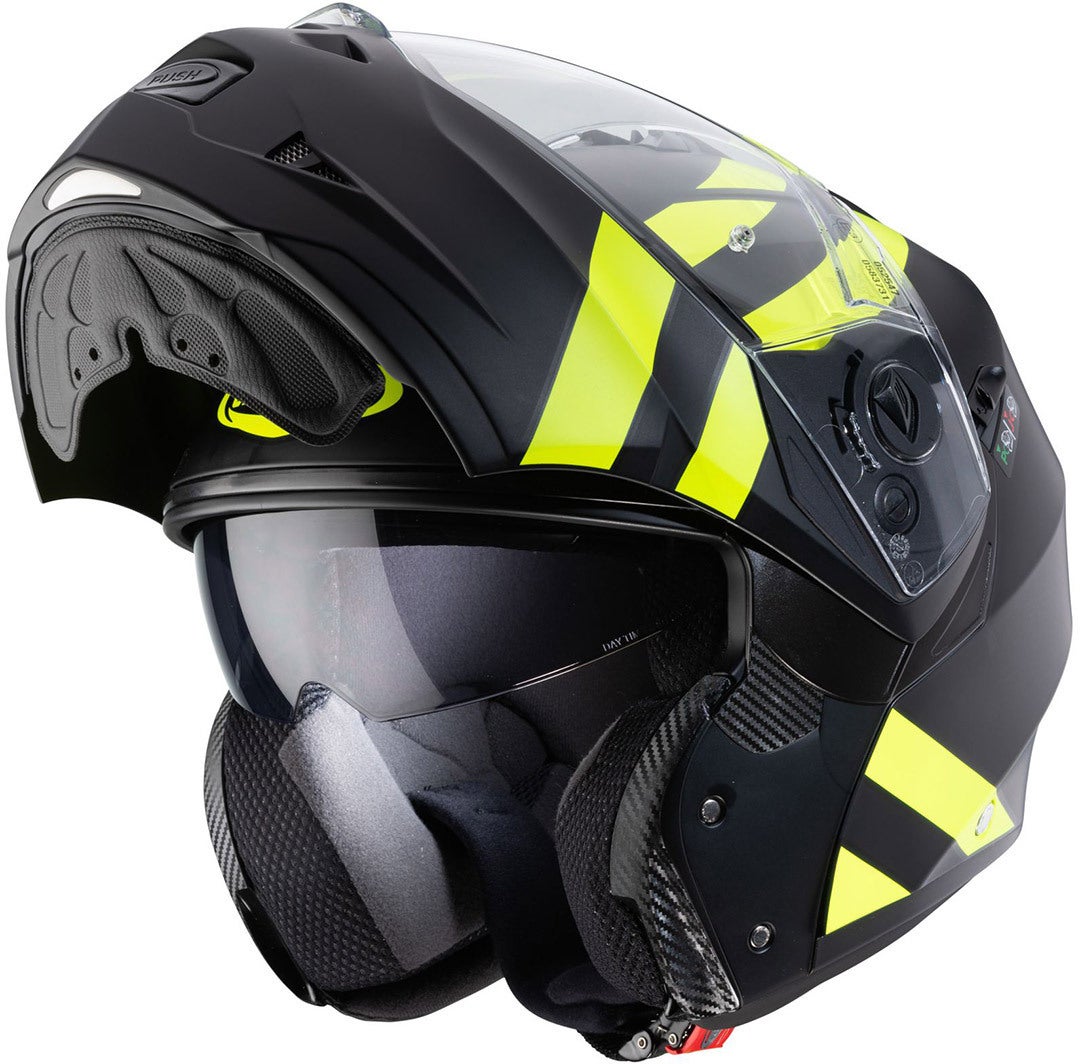 Caberg Duke II Superlegend Casco nero/giallo L (59/60) Figura 3