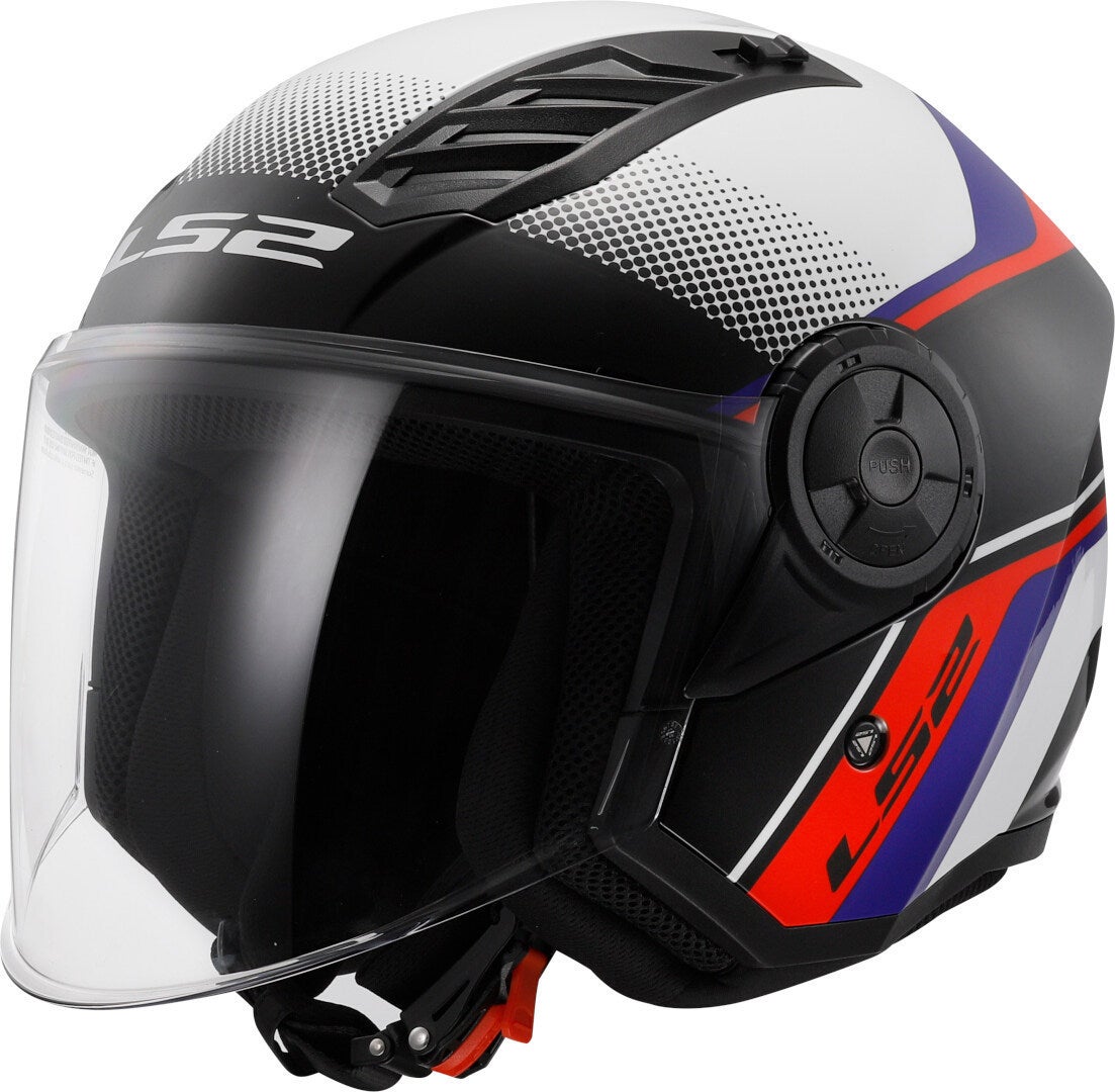 LS2 OF616 Airflow II Rush Jet Helm Verlies (59/60) Figuur 1