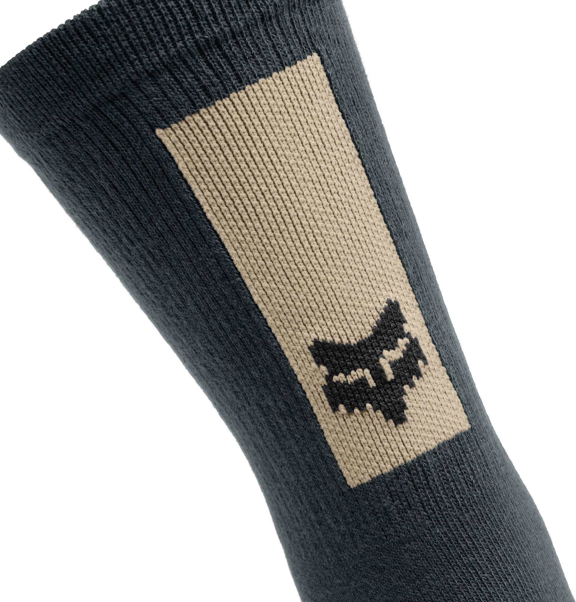 FOX 8" Defend Bicycle Socks dark grey S/M Figure 2