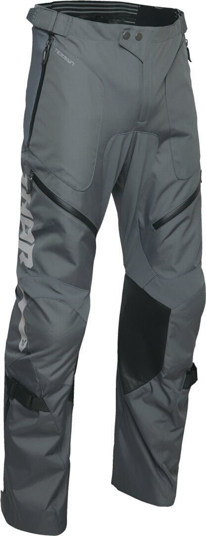 Thor Terrain OTB wasserdichte Motocross Textilhose anthrazit 48 Abbildung 1