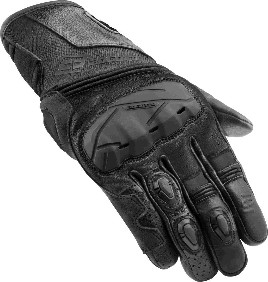 Bogotto Zello perforerede motorcykelhandsker Sort 2XL Figur 1