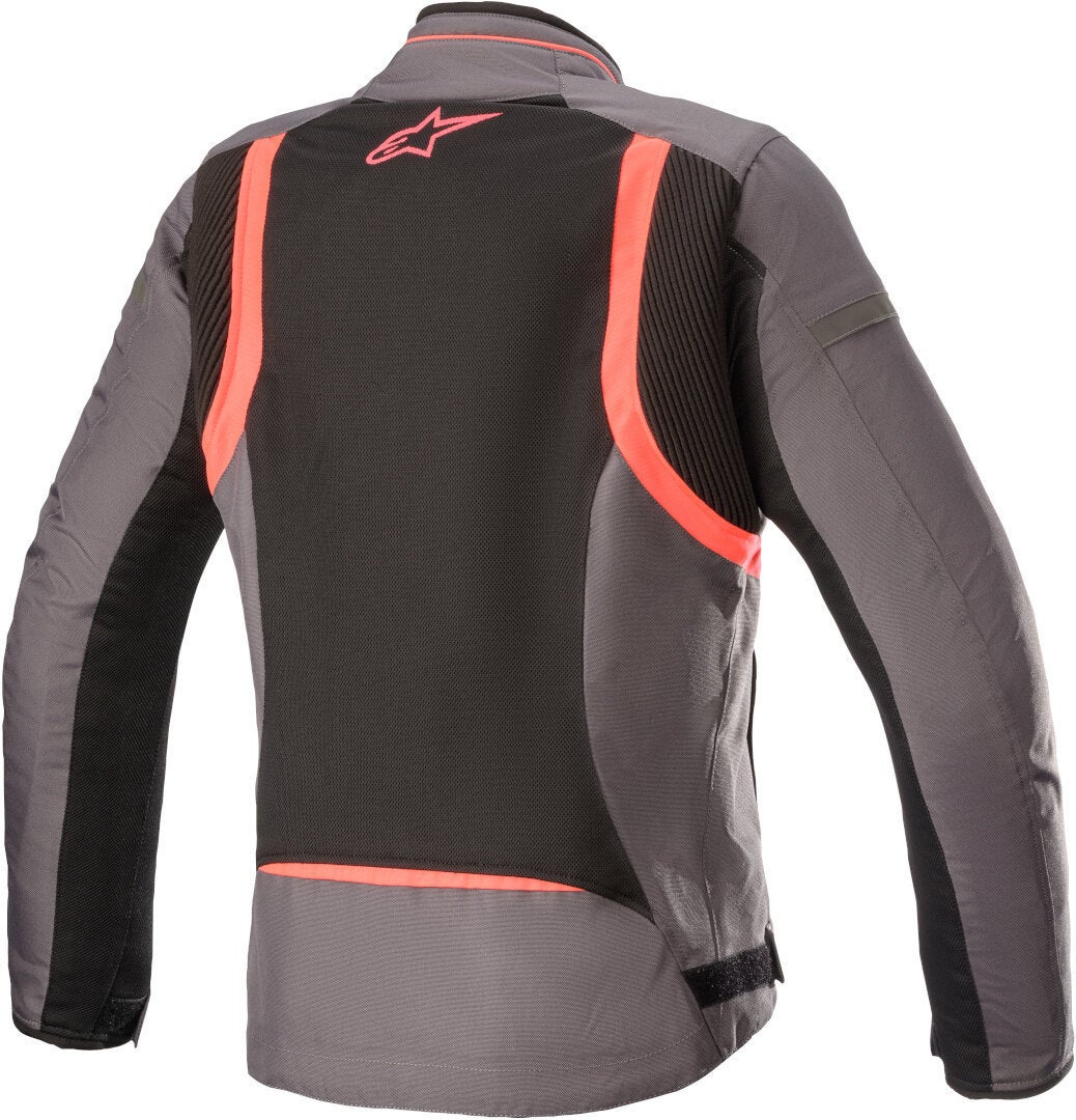 Alpinestars Stella T-Kira V2 Air Damer Motorcykel Tekstil Jakke sort/grå/pink XXL Figur 2
