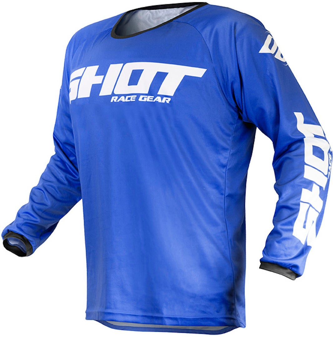 Shot Draw Motocross trøje blå M Figur 1