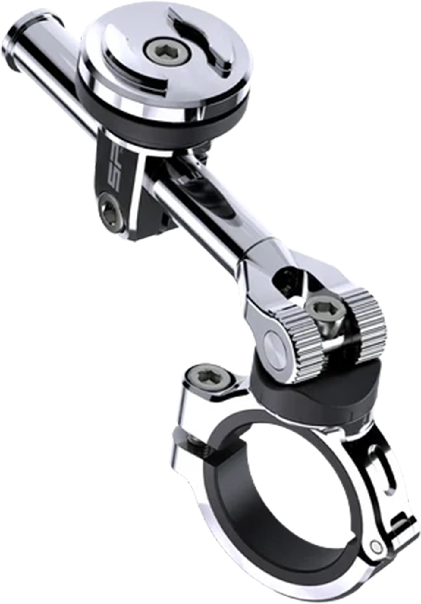 SP Connect 3D Chrome Oversized Motorcykelfäste Huvudartikel Figur 1