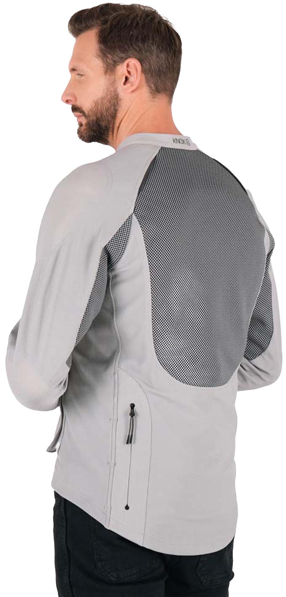 Knox Tor Veste protectrice de moto gris XL Figure 3