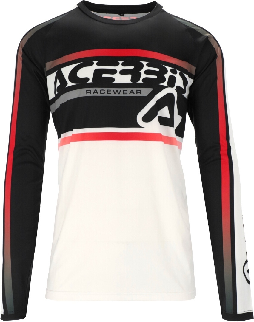 Acerbis MX Linear Lugo Motokrosový dres bílá/černá M Obrázek 5